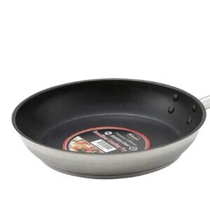 Winco 9" Non Stick Steel Frying Pan w/ Stainless Steel